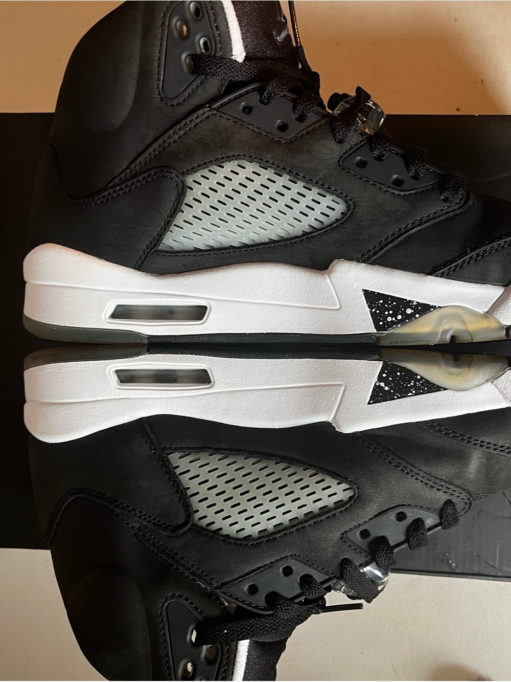 2021 Air Jordan 5 Retro Oreo Black/White - Picture 2 of 12